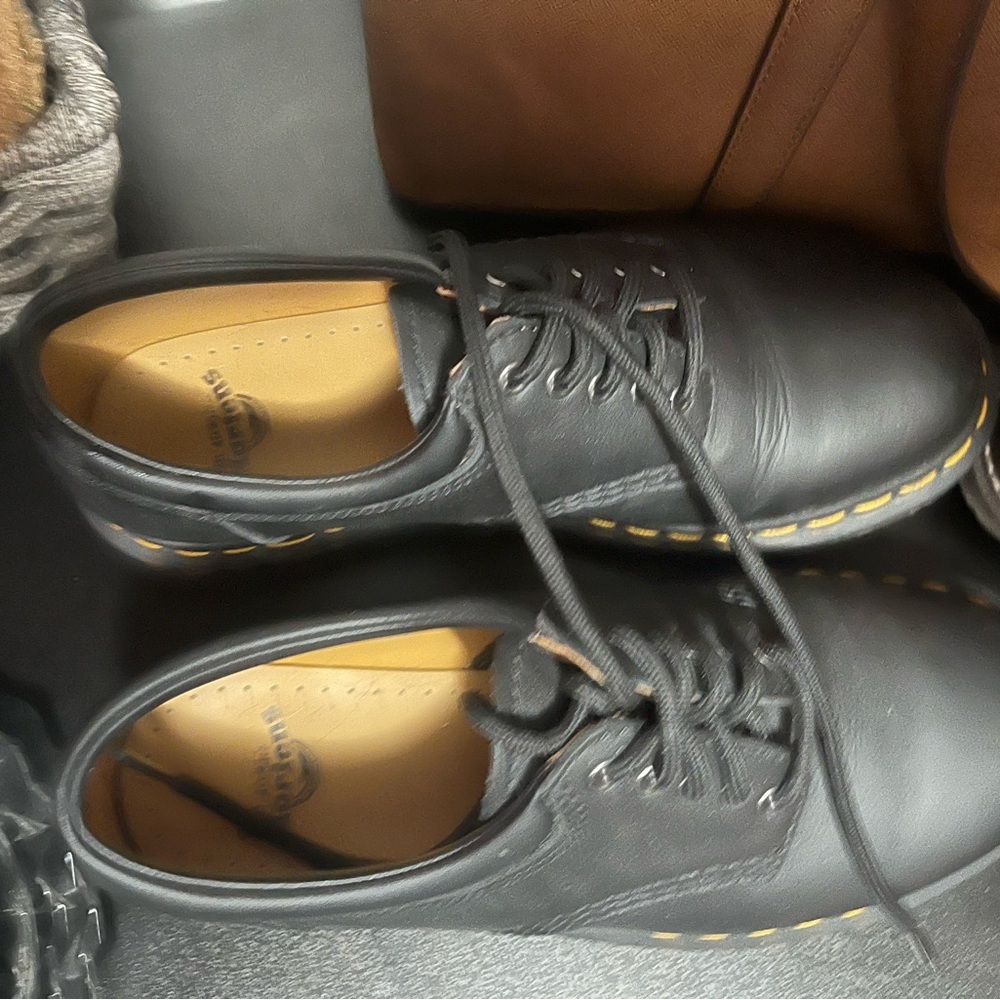 Doc Martens black oxfords size 7 women’s